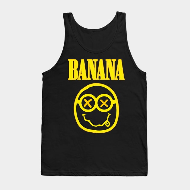 THE GRUNGE BANANA Tank Top by LuckYA